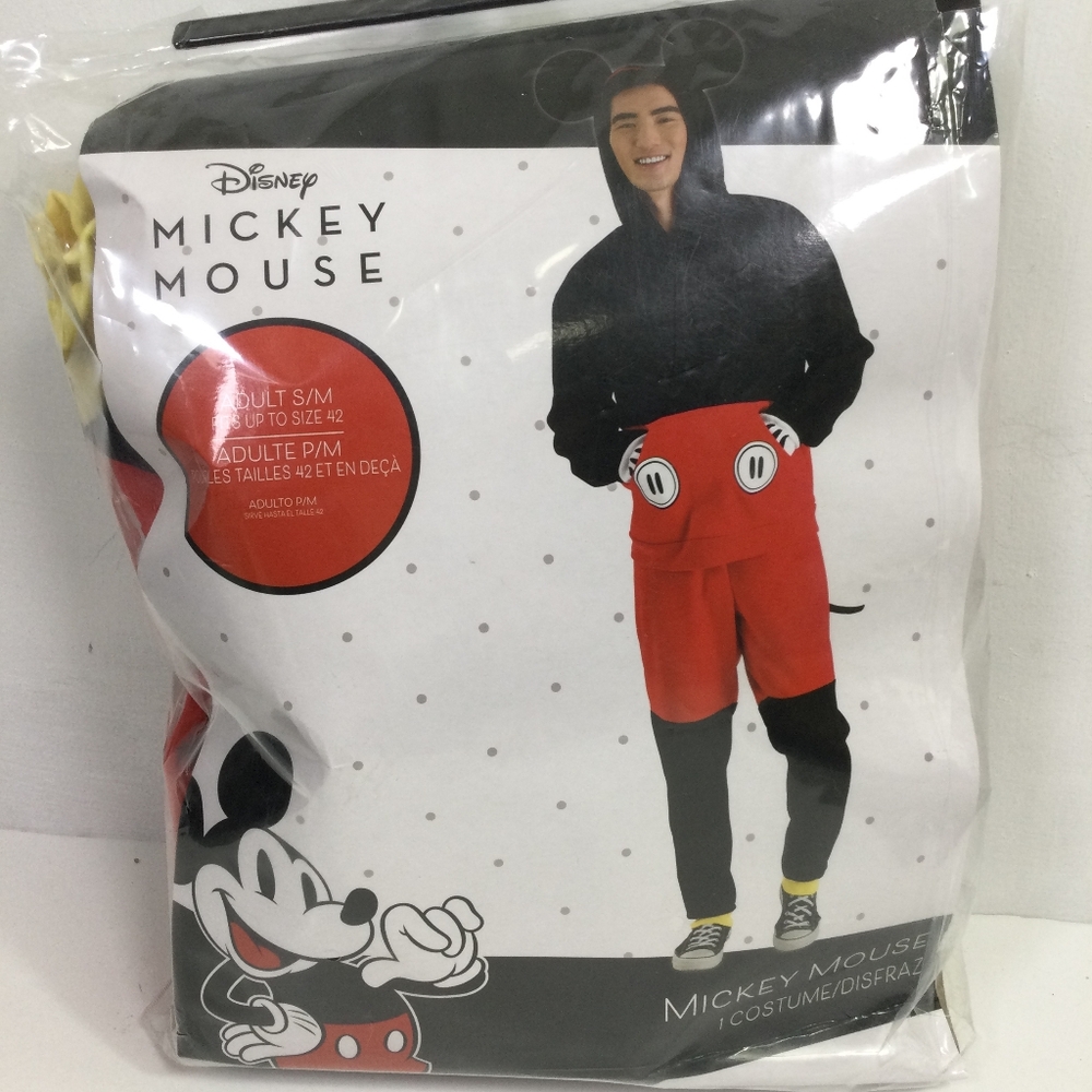Disney Mickey Mouse Costume with Red and Black Colors